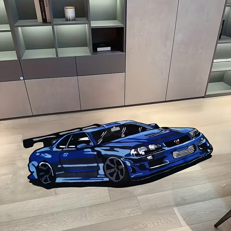 GT-R Skyline Bedroom Rug