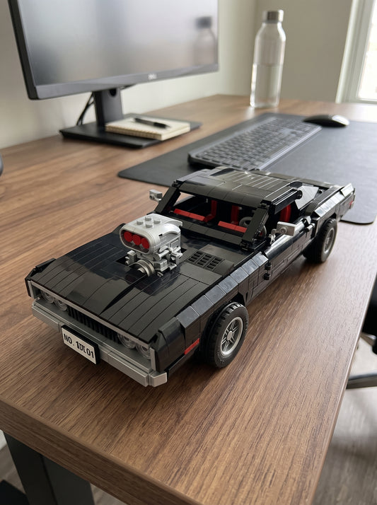 Dodge Charger Building Block Set – 943 Pieces – Collector's Edition