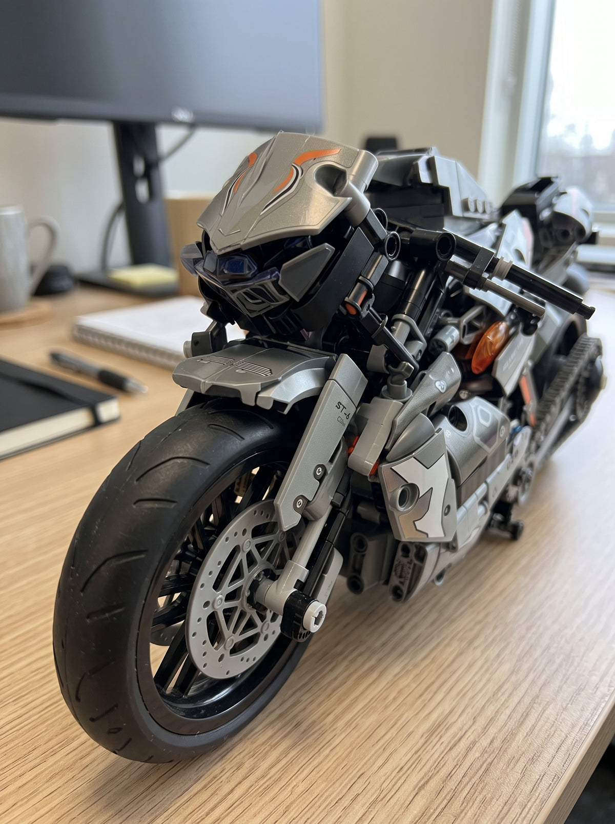 Classic Motorbike Building Block Set – Standard