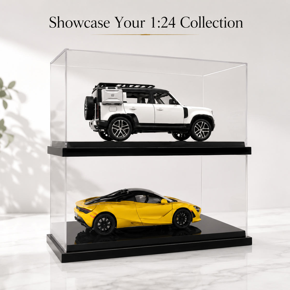 1:24 Scale Double Stackable Display