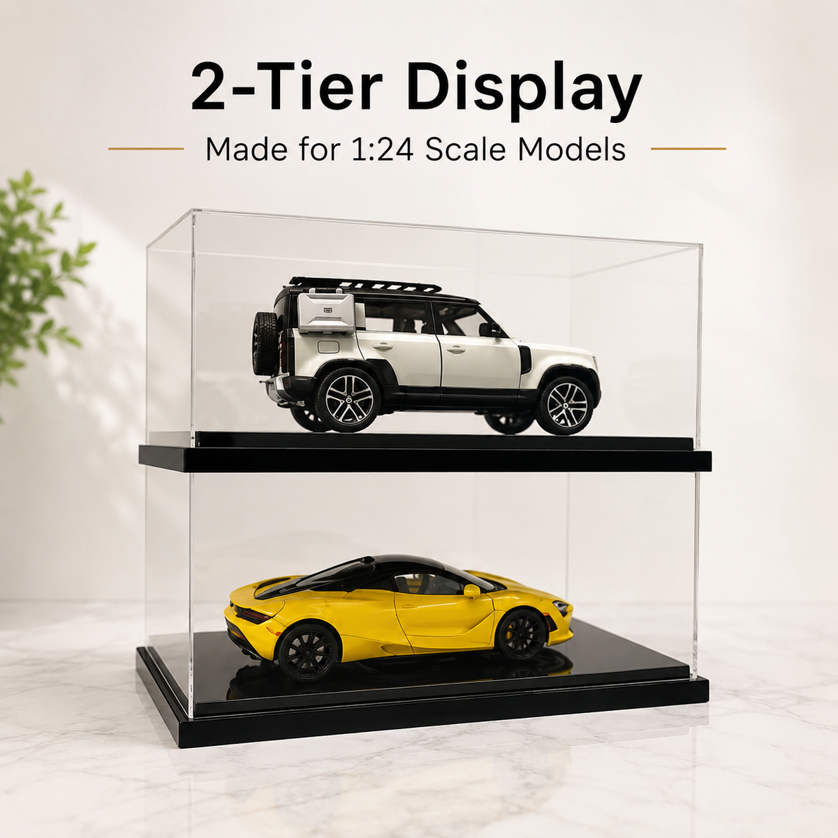 1:24 Scale Double Stackable Display