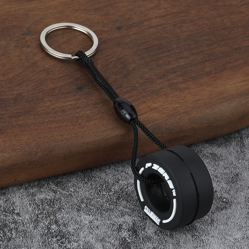 F1-Style Tyre Keychain