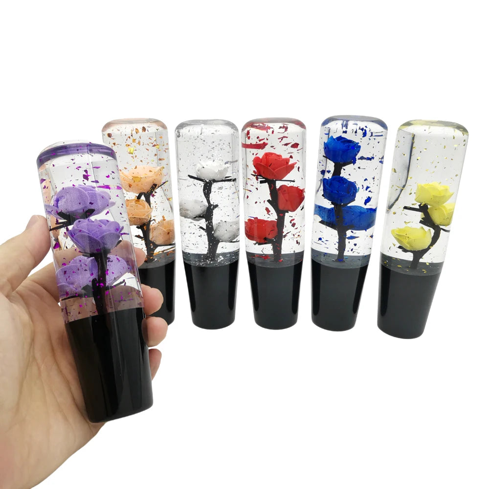 Track Culture™ Rose Flower Gear Shift Knob