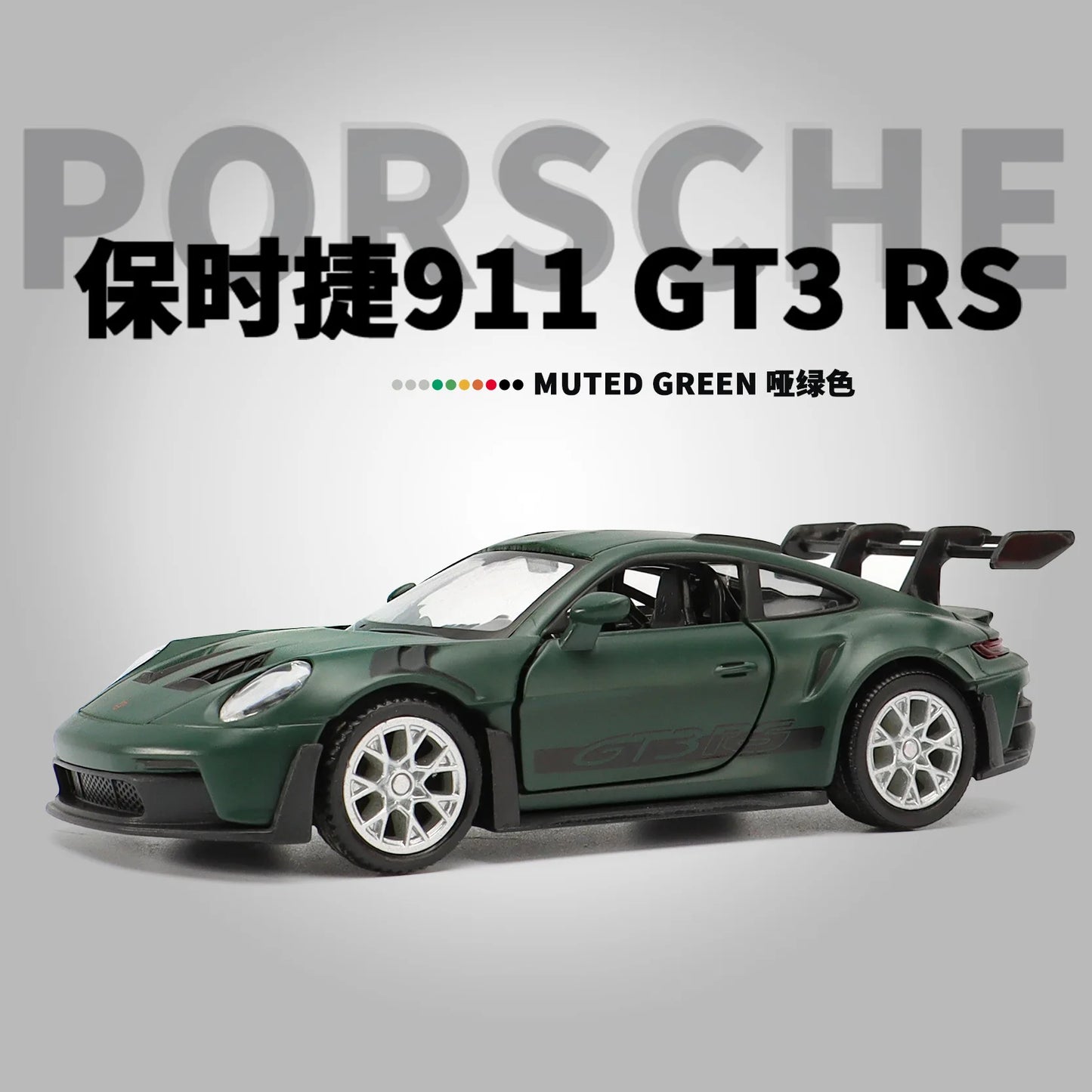 Track Culture™ 911 GT3 RS Diecast Model – 1:36