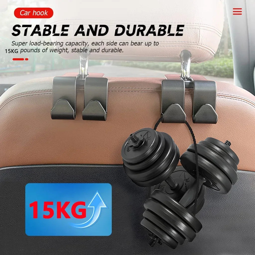 Track Culture™ Headrest Hook – 4-Pack
