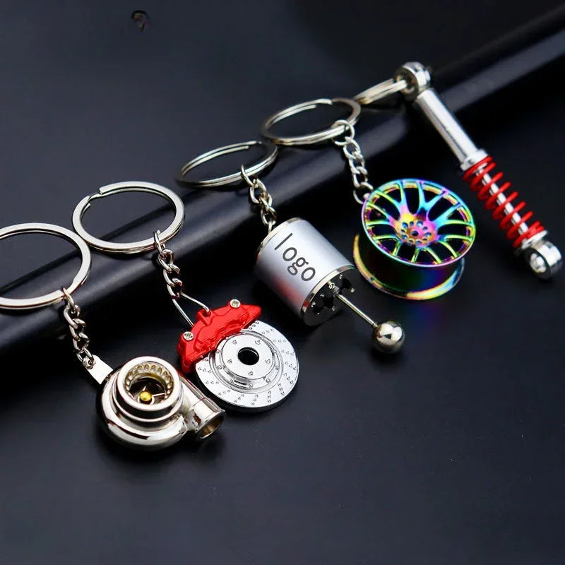 Track Culture™ Turbo & Brake Disc Keychain