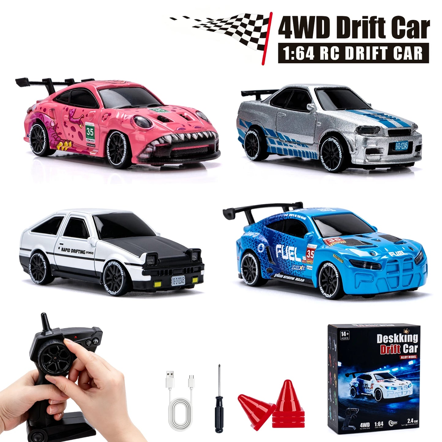 Track Culture™ Drift RC Car – 1:64
