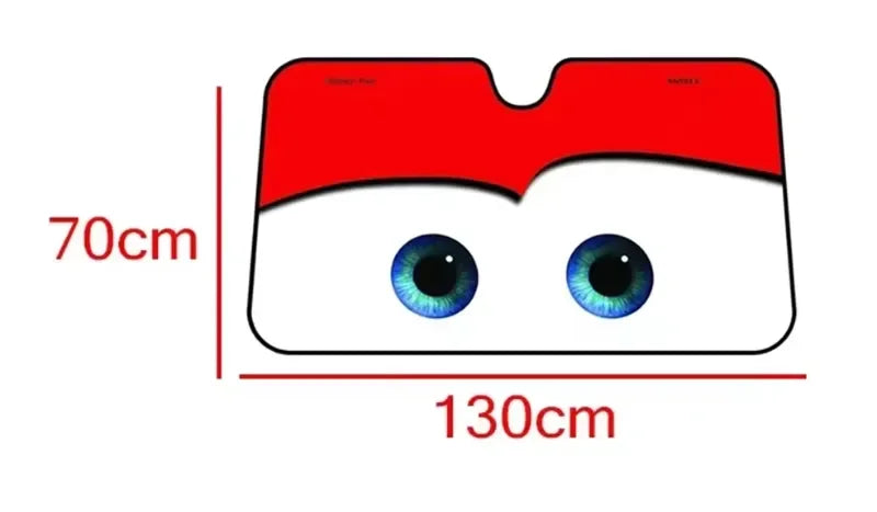 Track Culture™ Eyes Windshield Sunshade