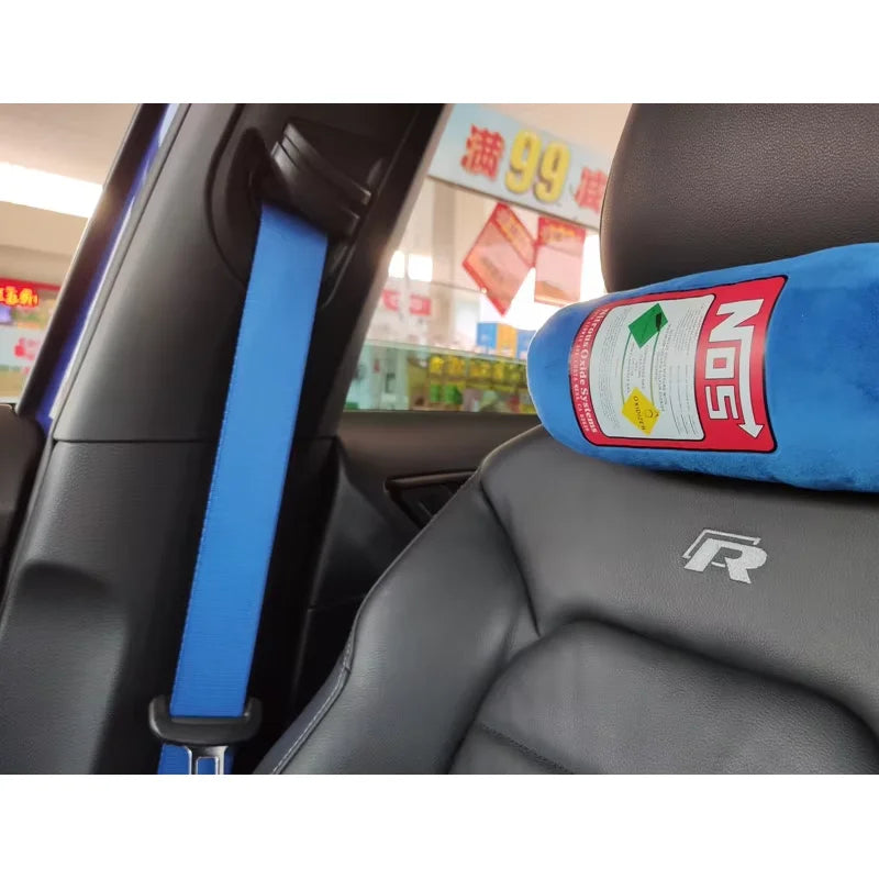 Track Culture™ NOS Bottle Neck Pillow