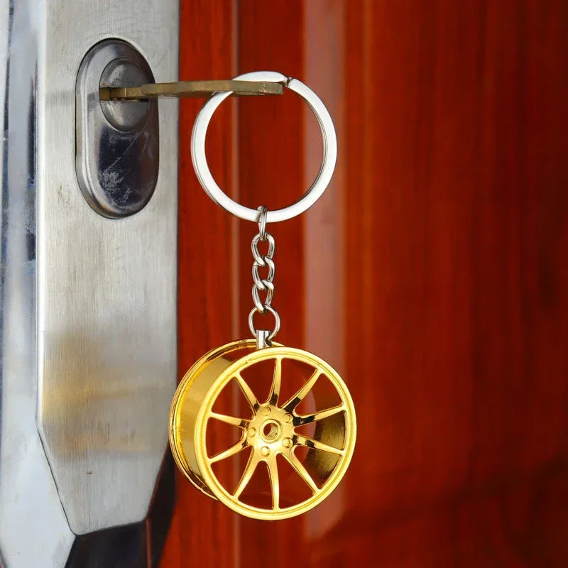 Track Culture™ Turbo & Brake Disc Keychain
