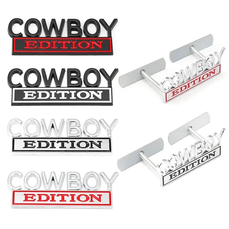Track Culture™ Cowboy Grille Emblem