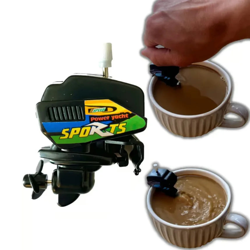 Track Culture™ Boat Motor Coffee Stirrer