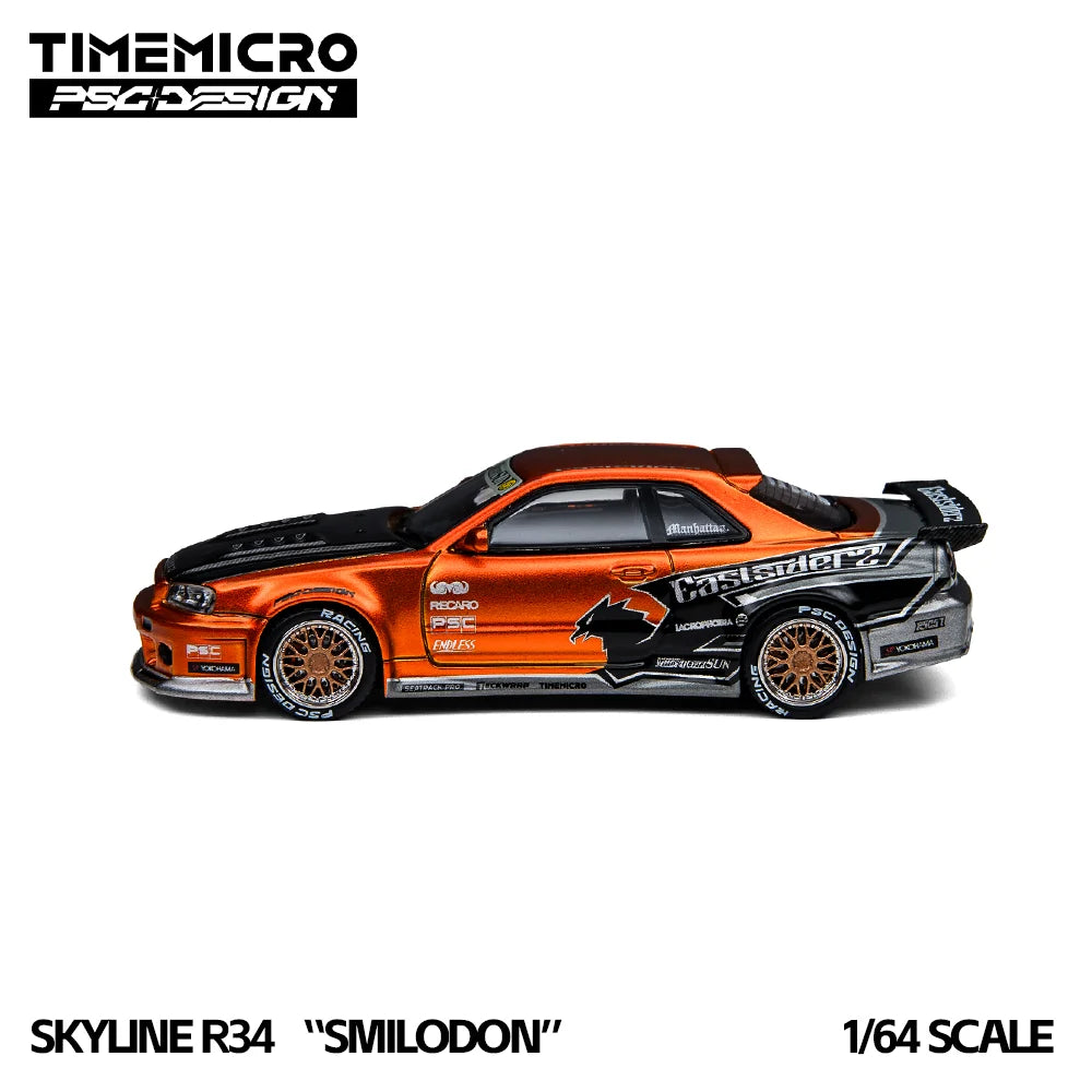 Track Culture™ Skyline R34 Diecast Model – 1:64
