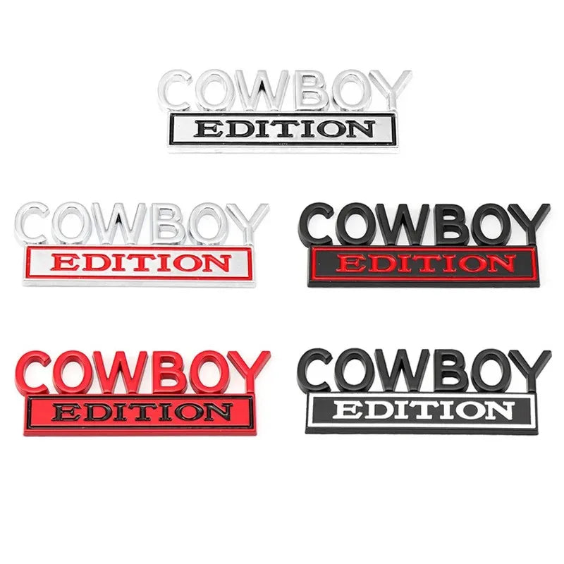Track Culture™ Cowboy Grille Emblem