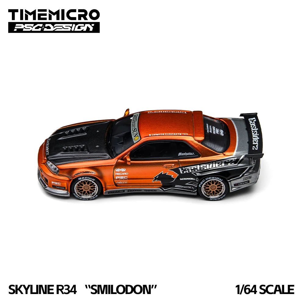 Track Culture™ Skyline R34 Diecast Model – 1:64
