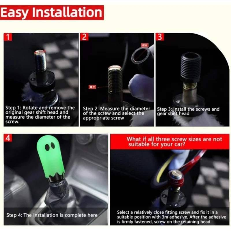 Track Culture™ Ghost Gear Shift Knob