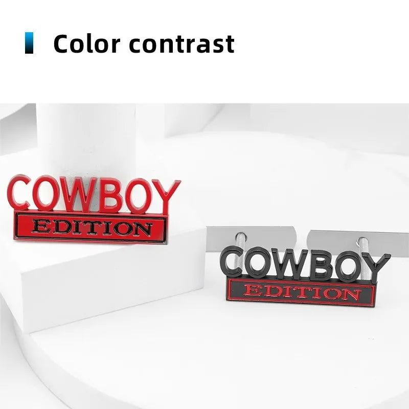 Track Culture™ Cowboy Grille Emblem
