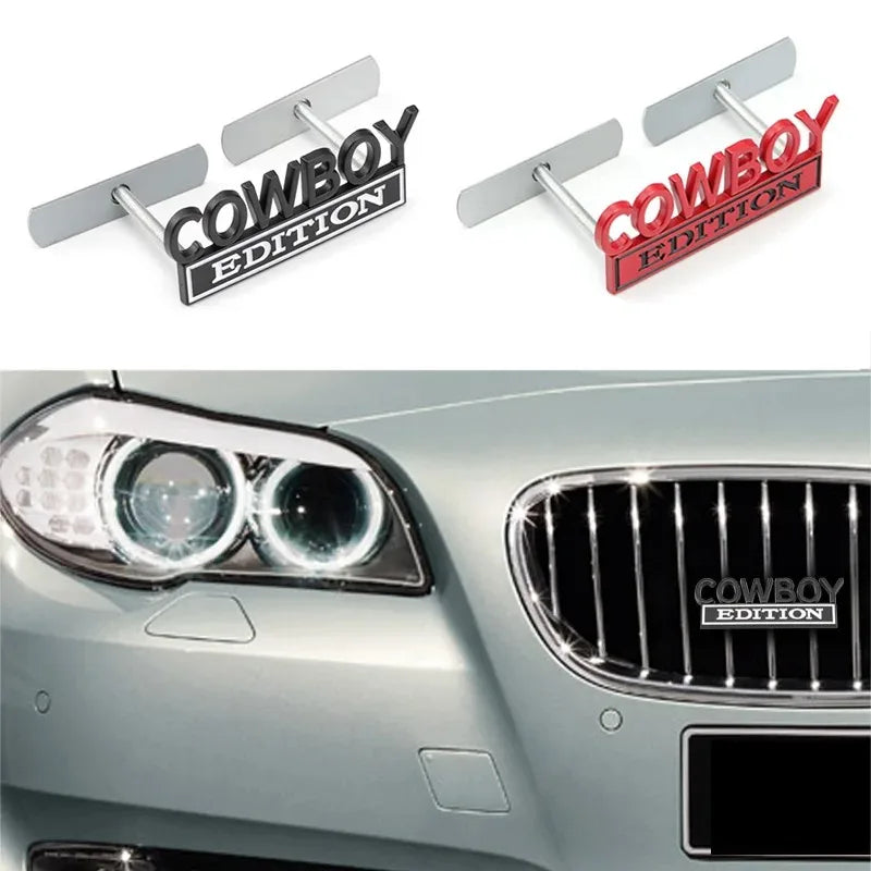 Track Culture™ Cowboy Grille Emblem
