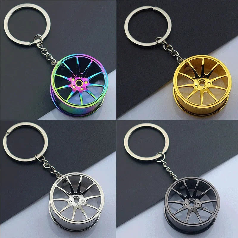 Track Culture™ Turbo & Brake Disc Keychain