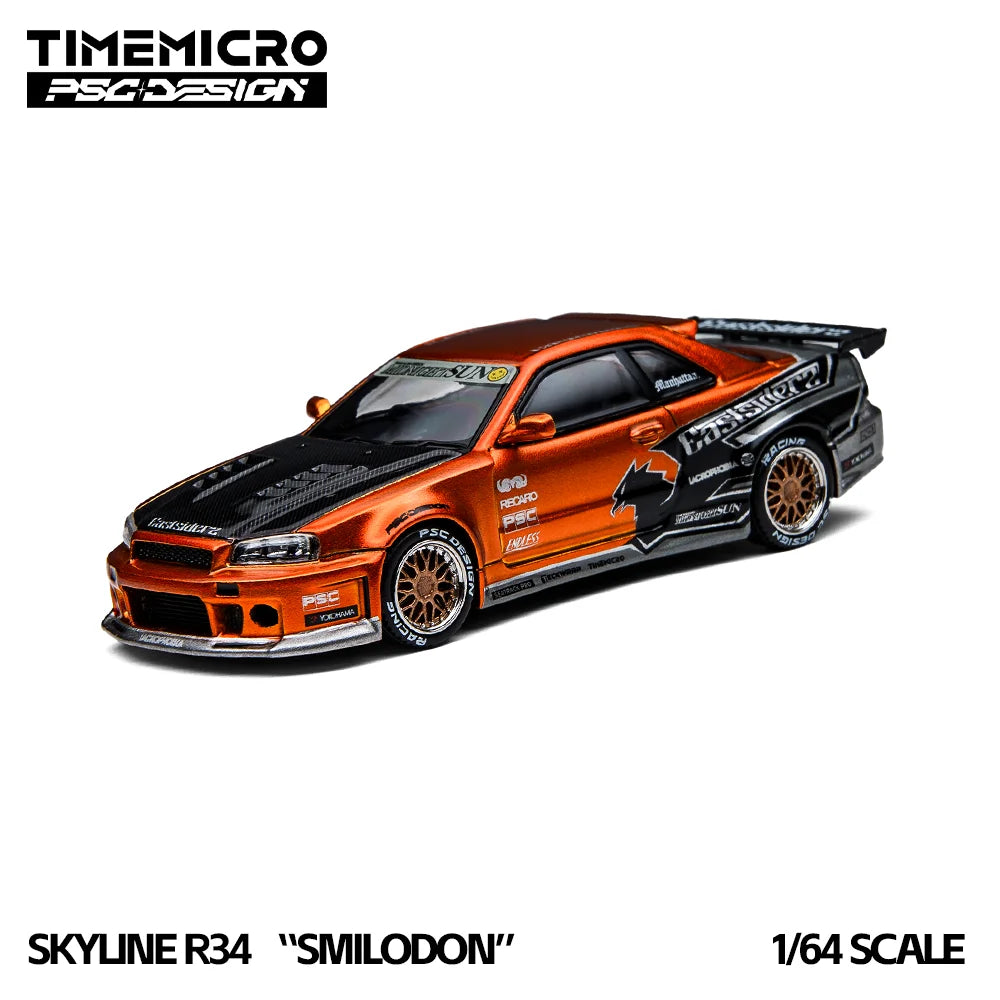 Track Culture™ Skyline R34 Diecast Model – 1:64