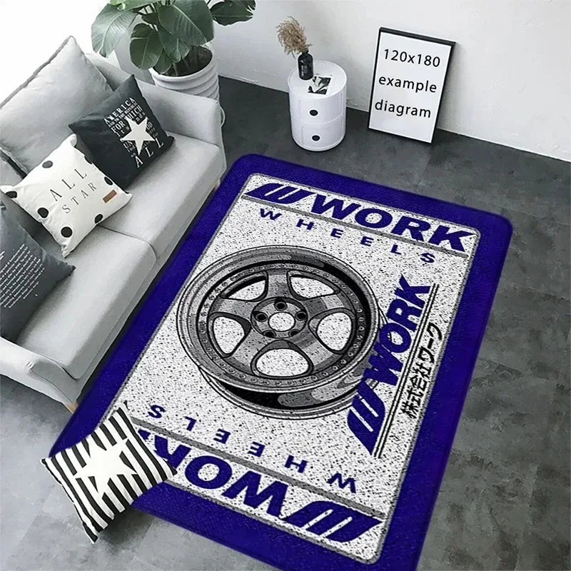 Track Culture™ Wheel Hub Doormat