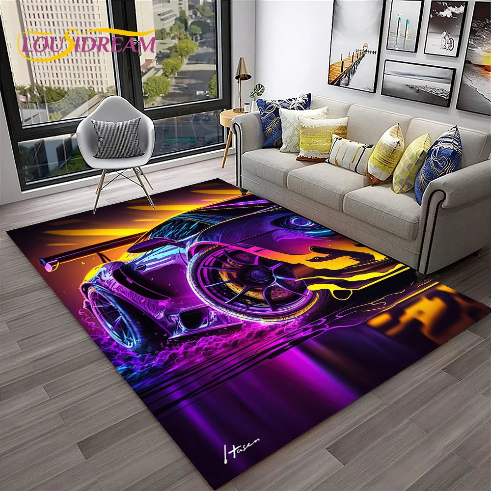 Track Culture™ Racing Car Kids Rug