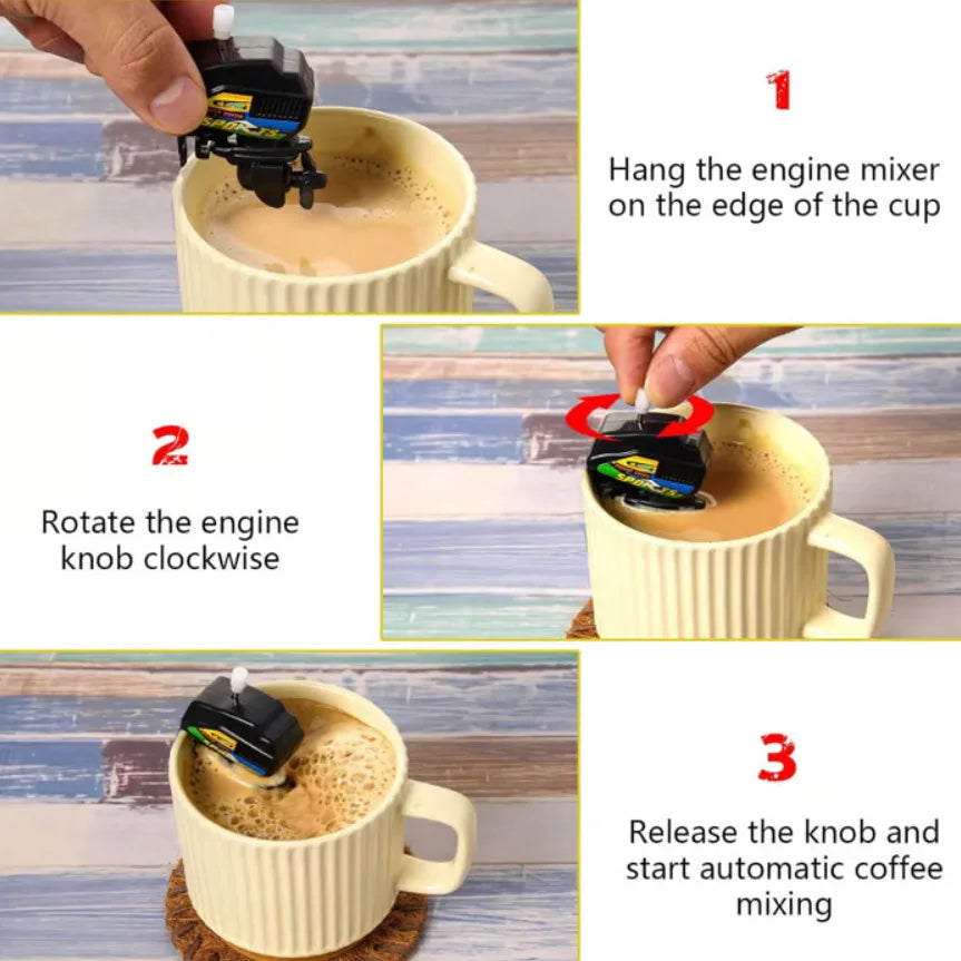 Track Culture™ Boat Motor Coffee Stirrer