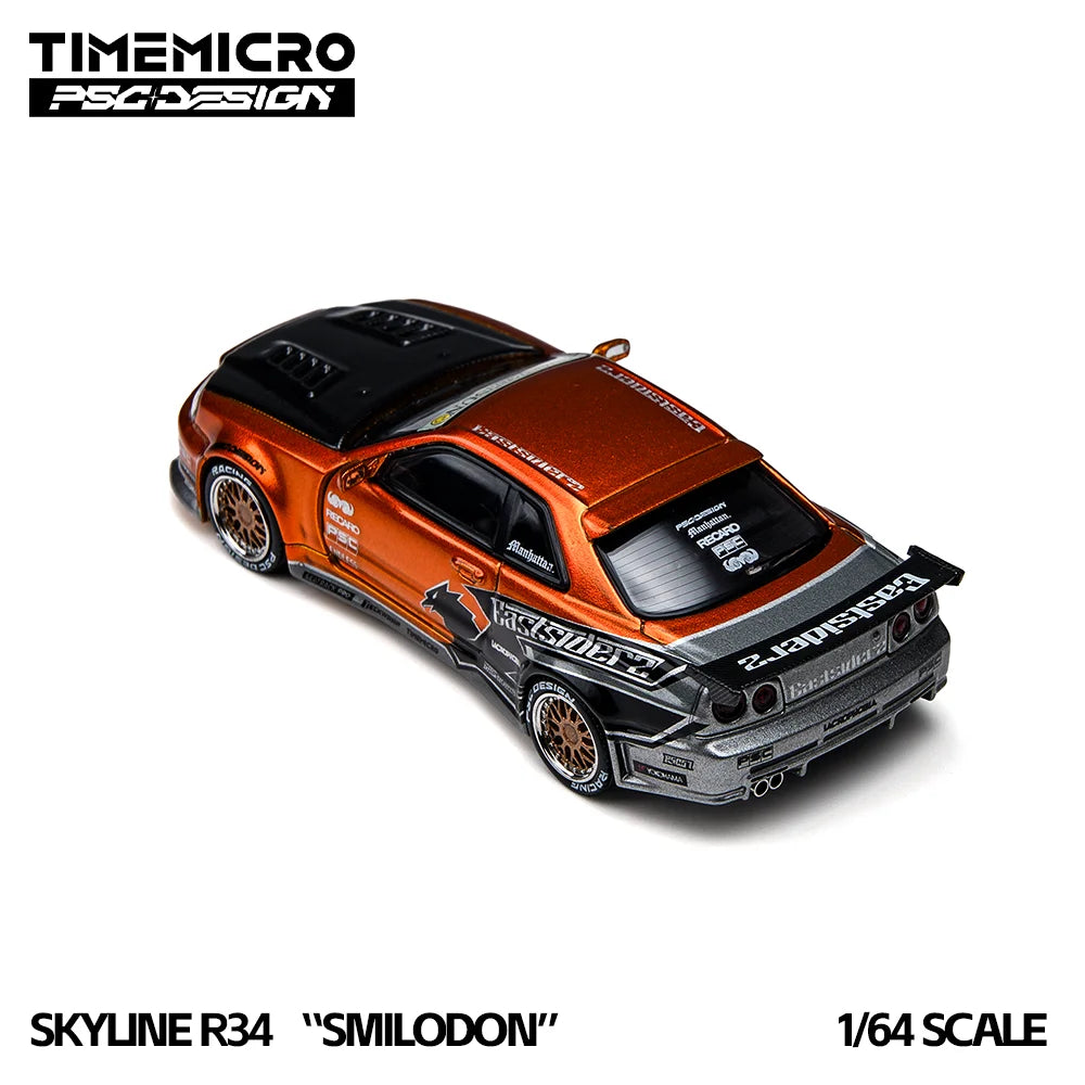 Track Culture™ Skyline R34 Diecast Model – 1:64