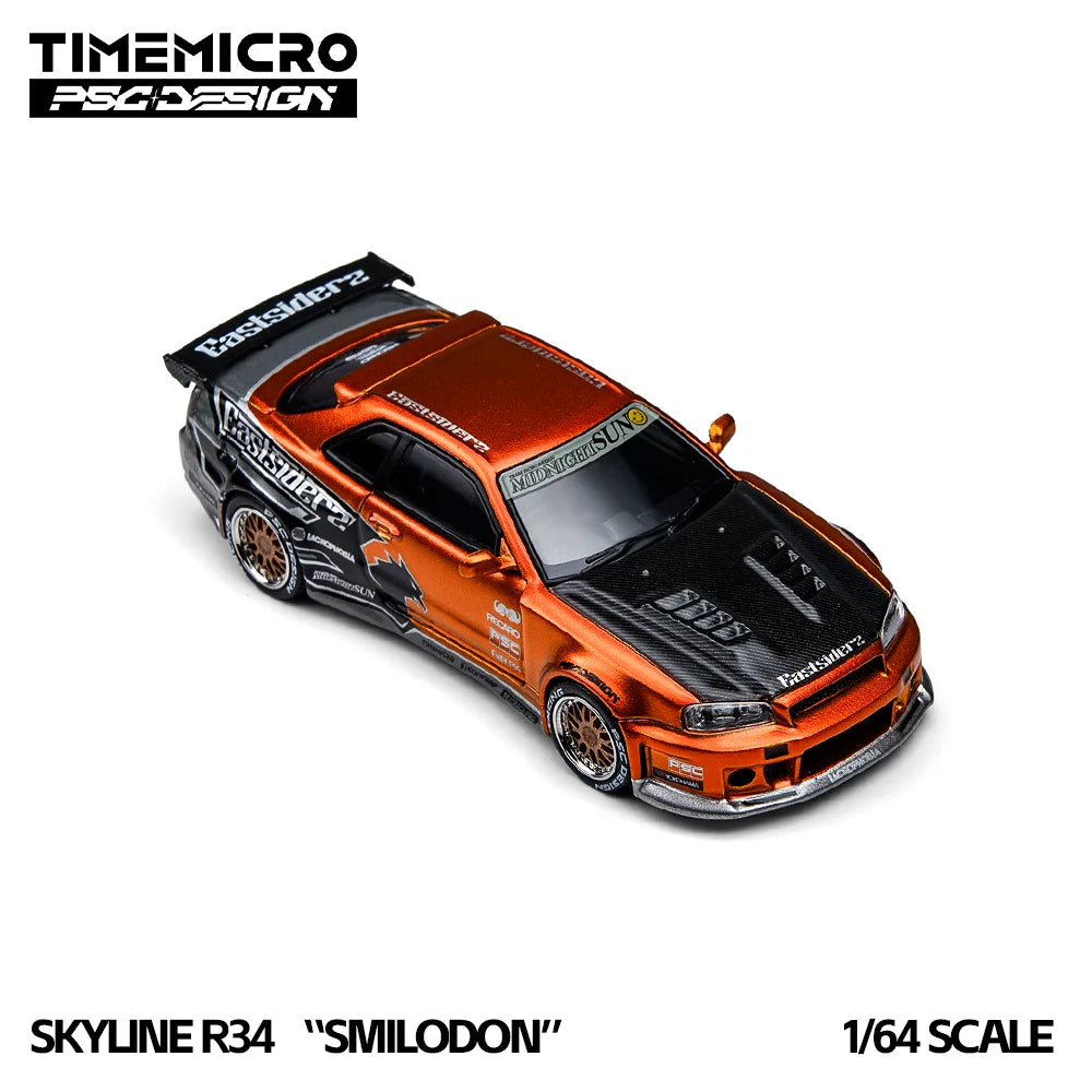 Track Culture™ Skyline R34 Diecast Model – 1:64
