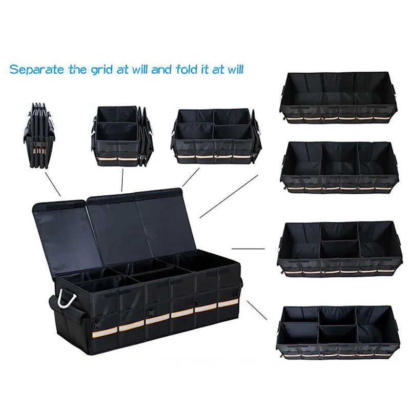 Track Culture™ Foldable Car Trunk Organiser