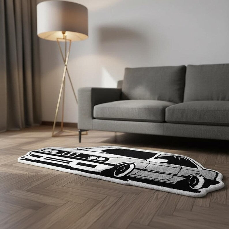E30 M3 Bedroom Rug