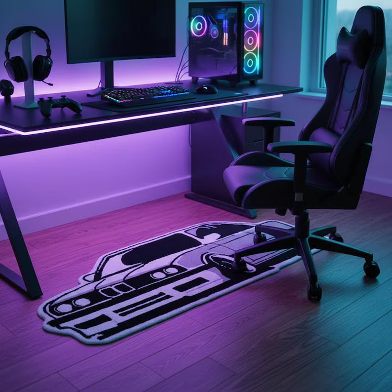 E30 M3 Bedroom Rug
