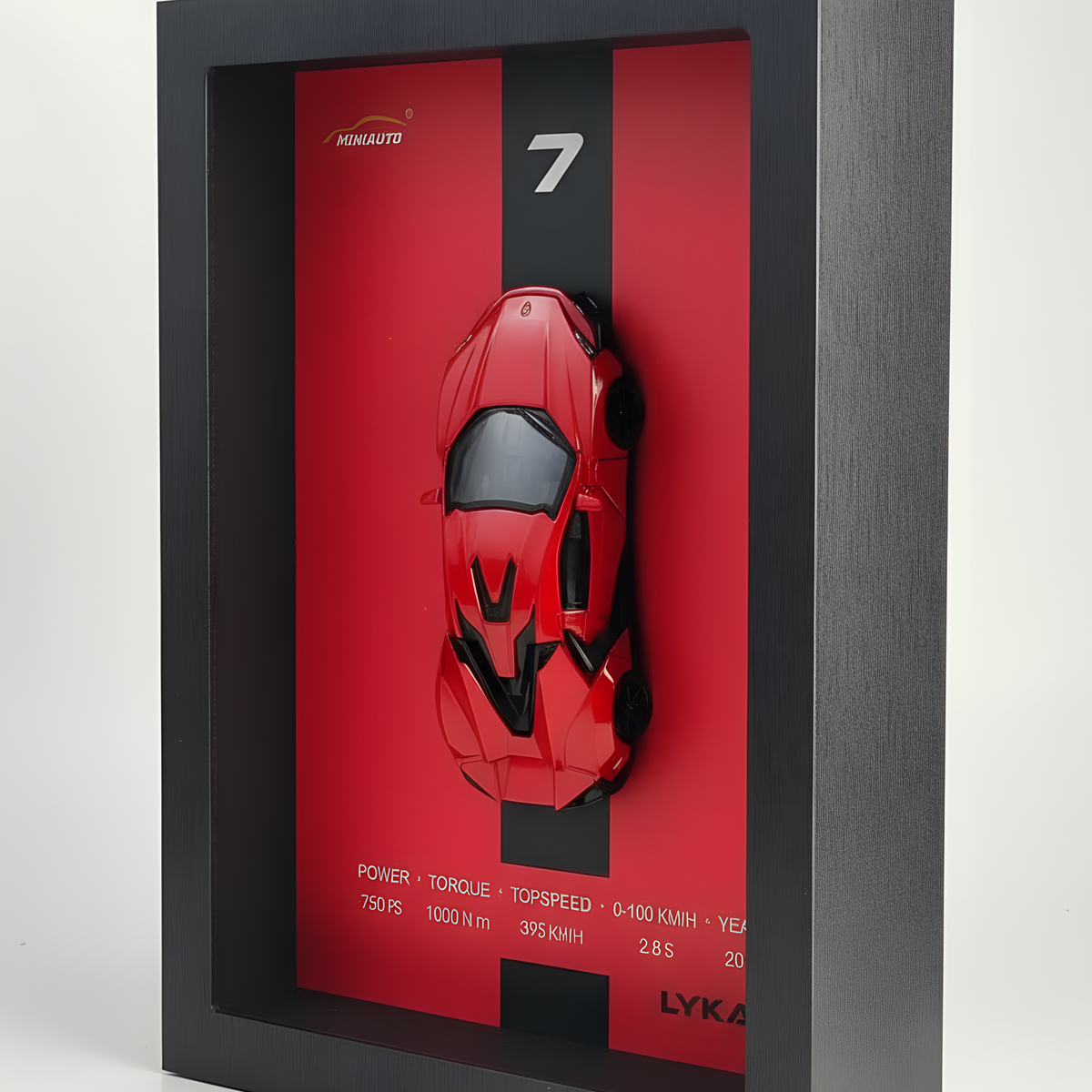 3D Car Photo Frame