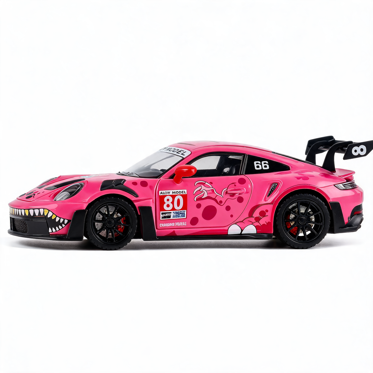 Track Culture 911 GT3 RS Dino Edition diecast model - side profile view, white studio background