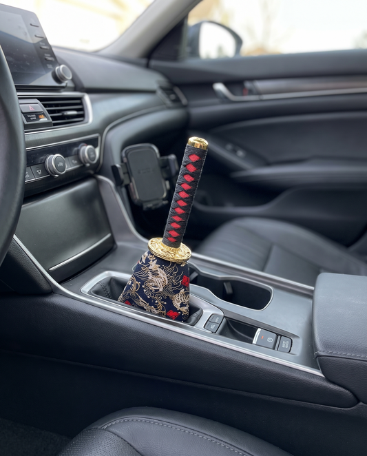 JDM Samurai Sword Dust Cover Shift Knob – Premium