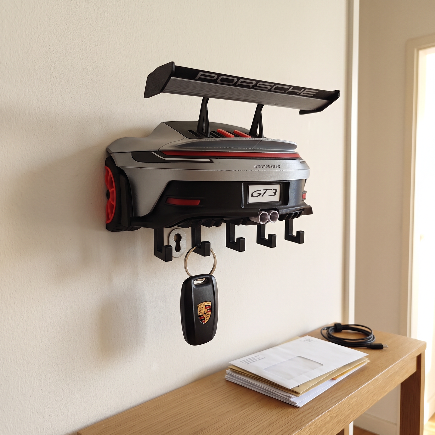 GT3 RS Rear Wing Key Hook