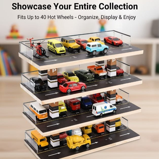 4-Level Toy Car Parking Garage Playset