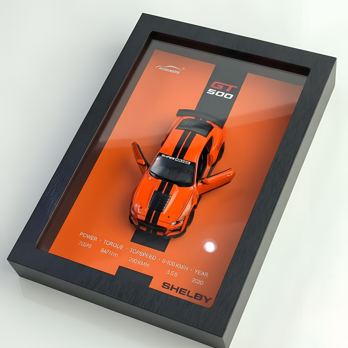 3D Car Photo Frame