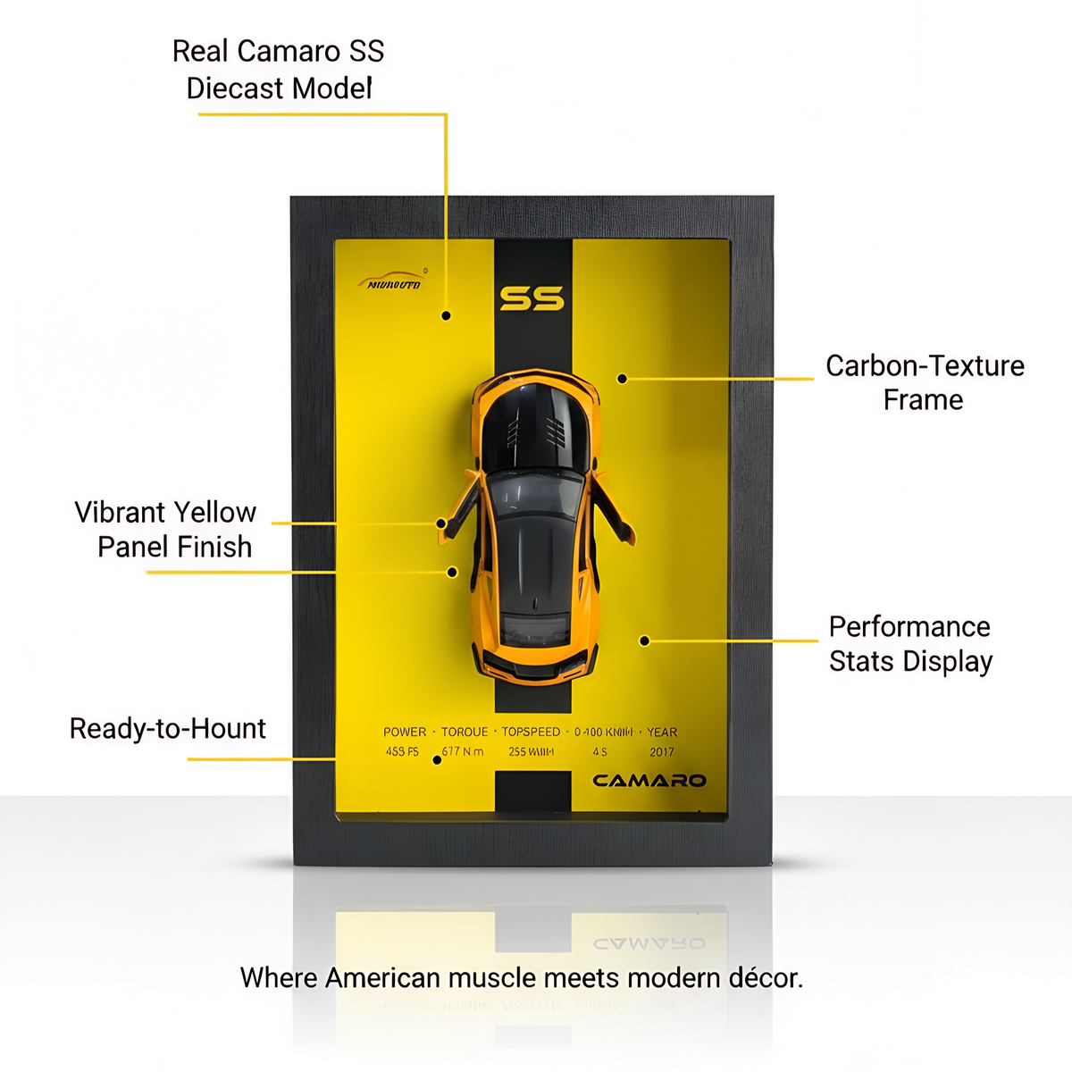 3D Car Photo Frame