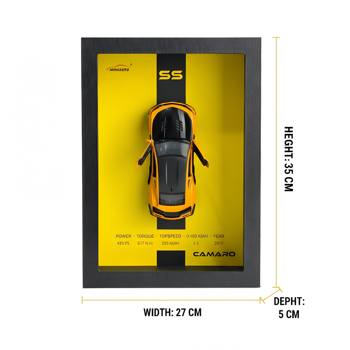 3D Car Photo Frame